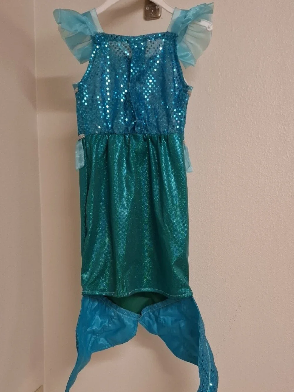 Melissa & Doug Blue and Teal Mermaid Role Play Costume Set